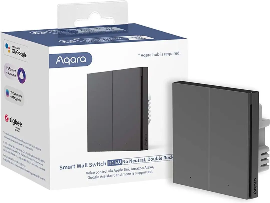 Aqara Smart Wall Switch H1 WS-EUK02-G