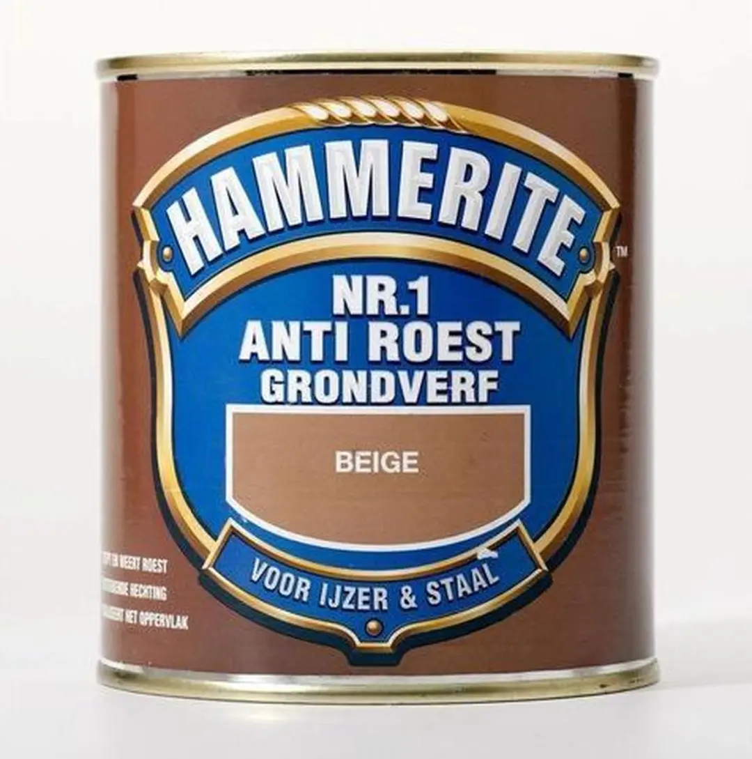 Hammerite Nr. 1 Anti Roest Grondverf Beige 250ml