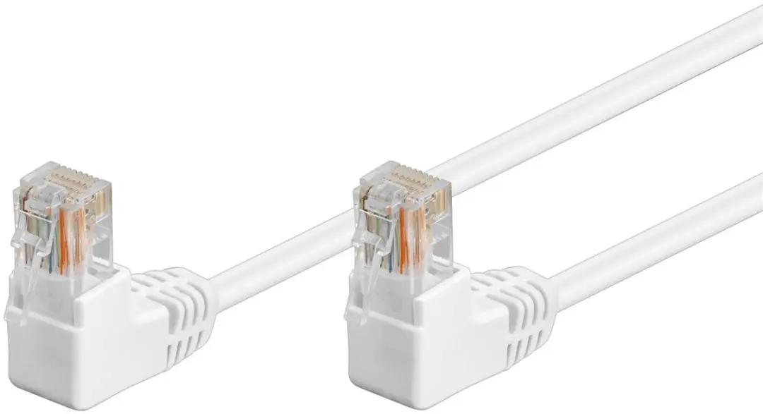 CAT5E Netwerkkabel RJ45 Wit 1m