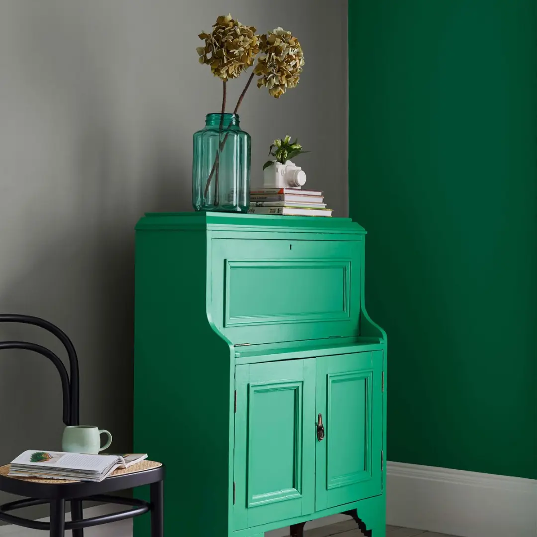 Rust-Oleum Groen Chalky Finish Muurverf 2,5L - Emerald