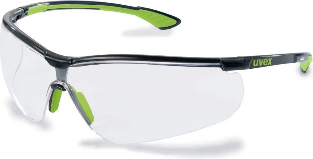 Uvex Sportstyle 9193-265 Veiligheidsbril - Zwart/Groen