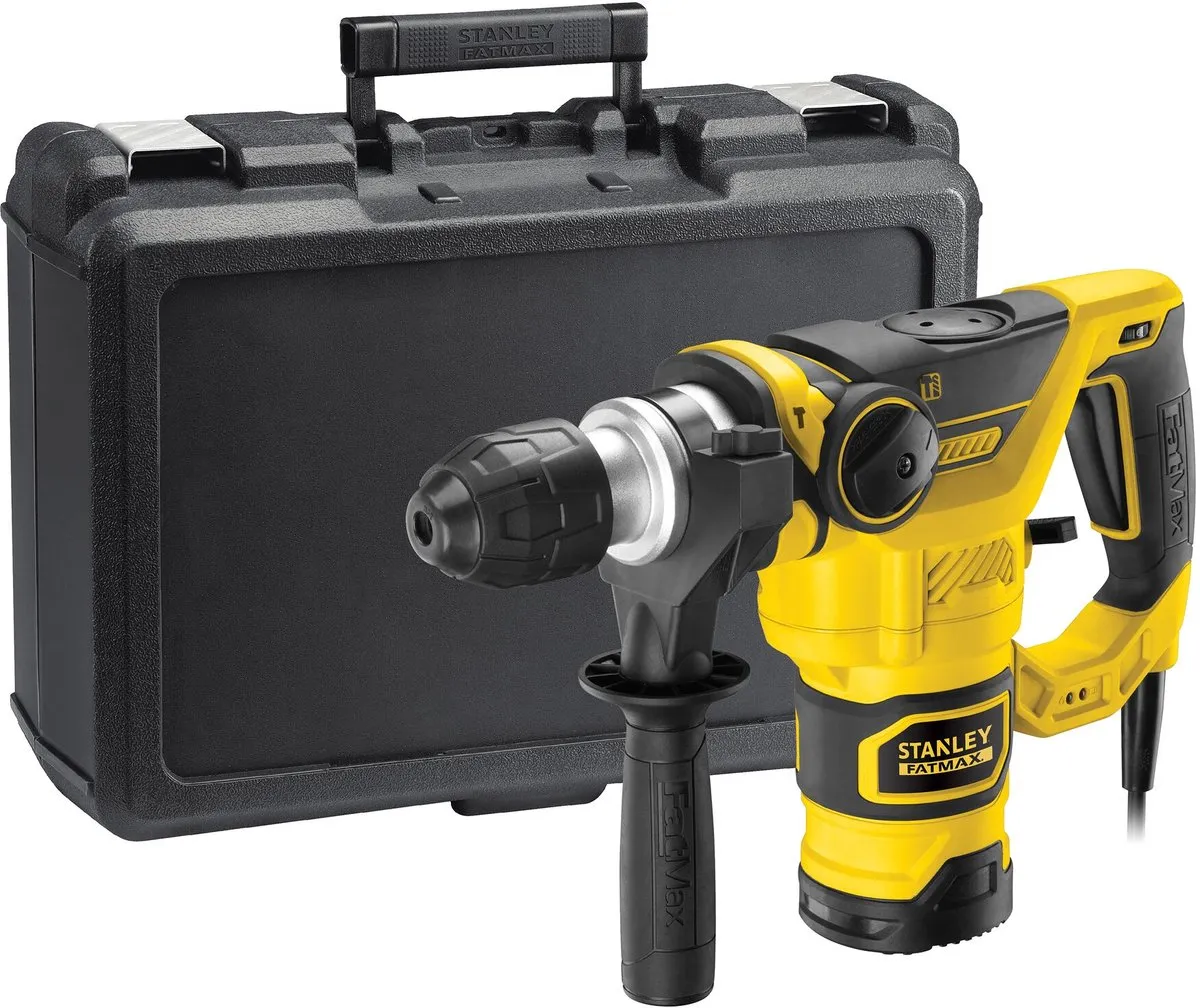 Stanley FatMax FME1250K SDS-plus Boorhamer 1250W