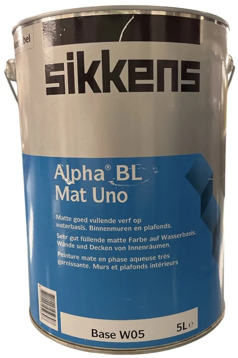 Sikkens Alpha BL Mat Uno Muurverf 5L