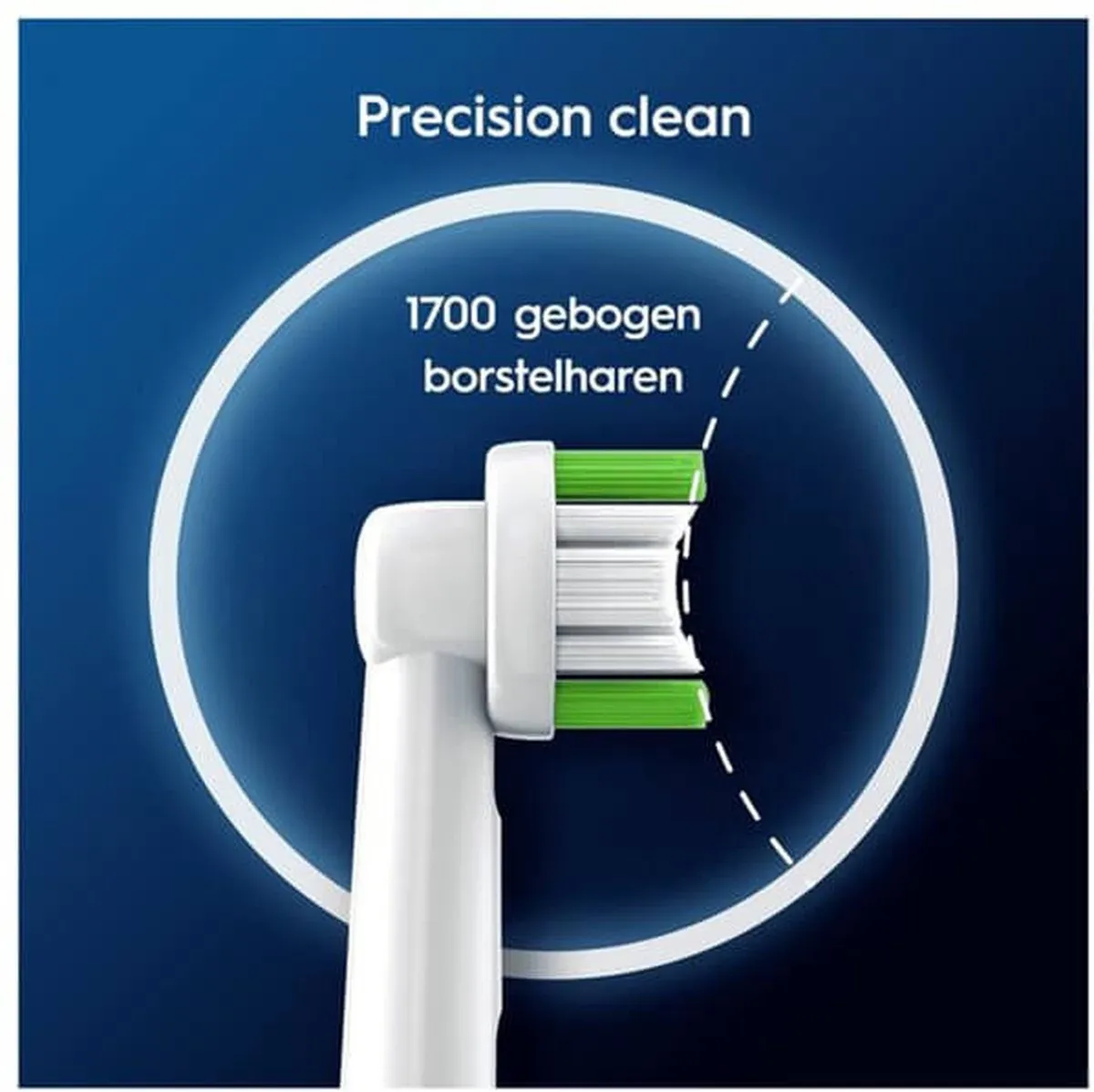 Oral-B Pro Precision Clean Opzetborstels 4 Stuks - Wit