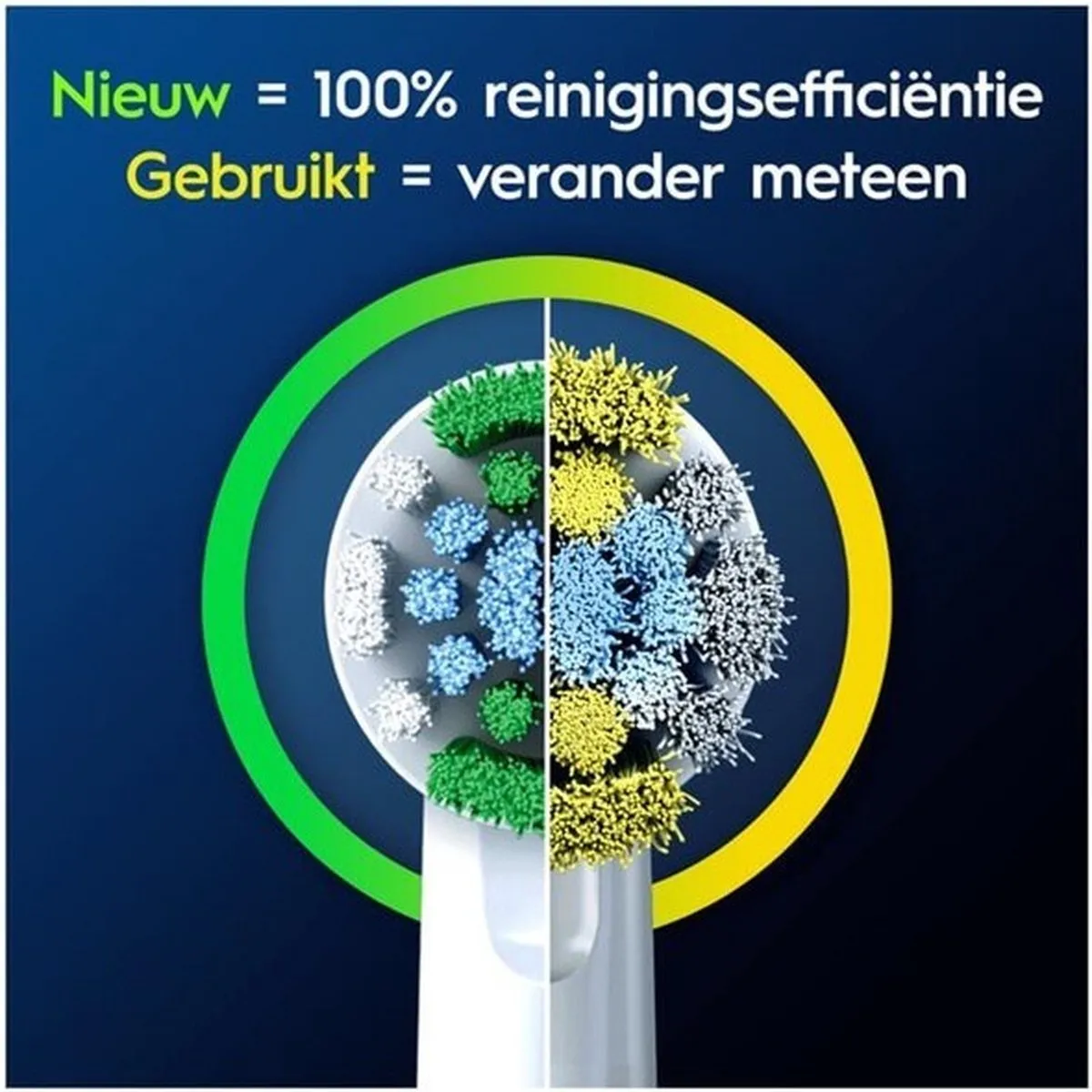 Oral-B Pro Precision Clean Opzetborstels 4 Stuks - Wit