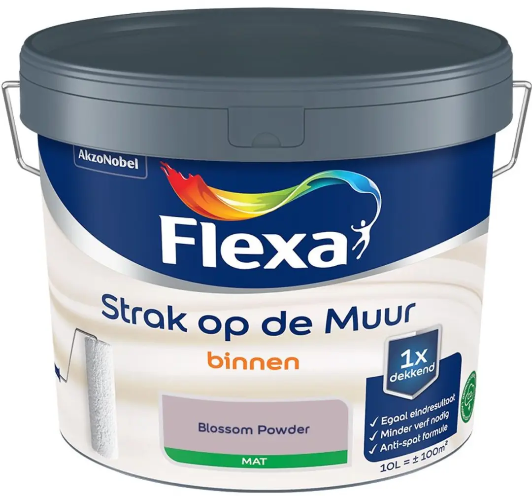 Flexa Strak Op De Muur Binnen Mat Mengverf 10L
