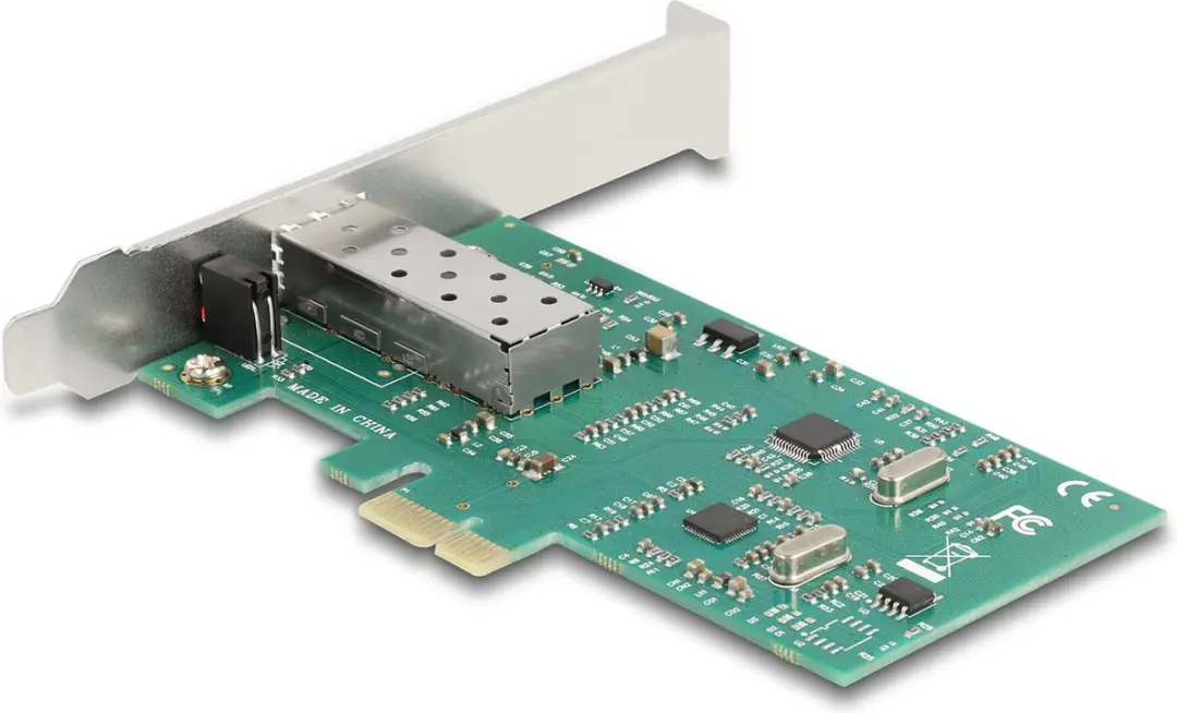 Delock PCIe x1 naar SFP 100Base-FX - Groen/Grijs