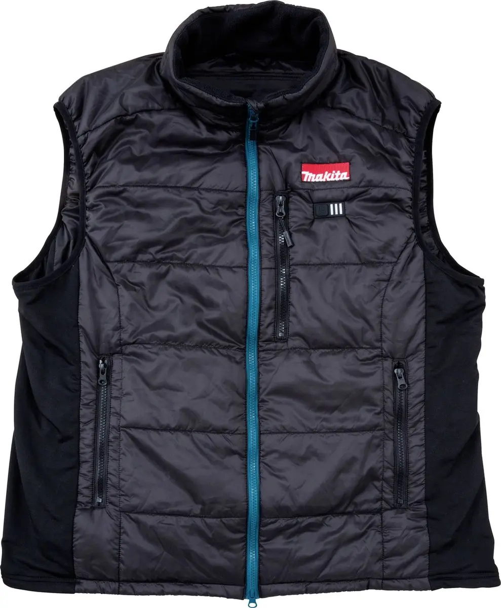 Makita CV101DZ2XL Batterij Thermisch Vest - Zwart - afbeelding 2 van 2