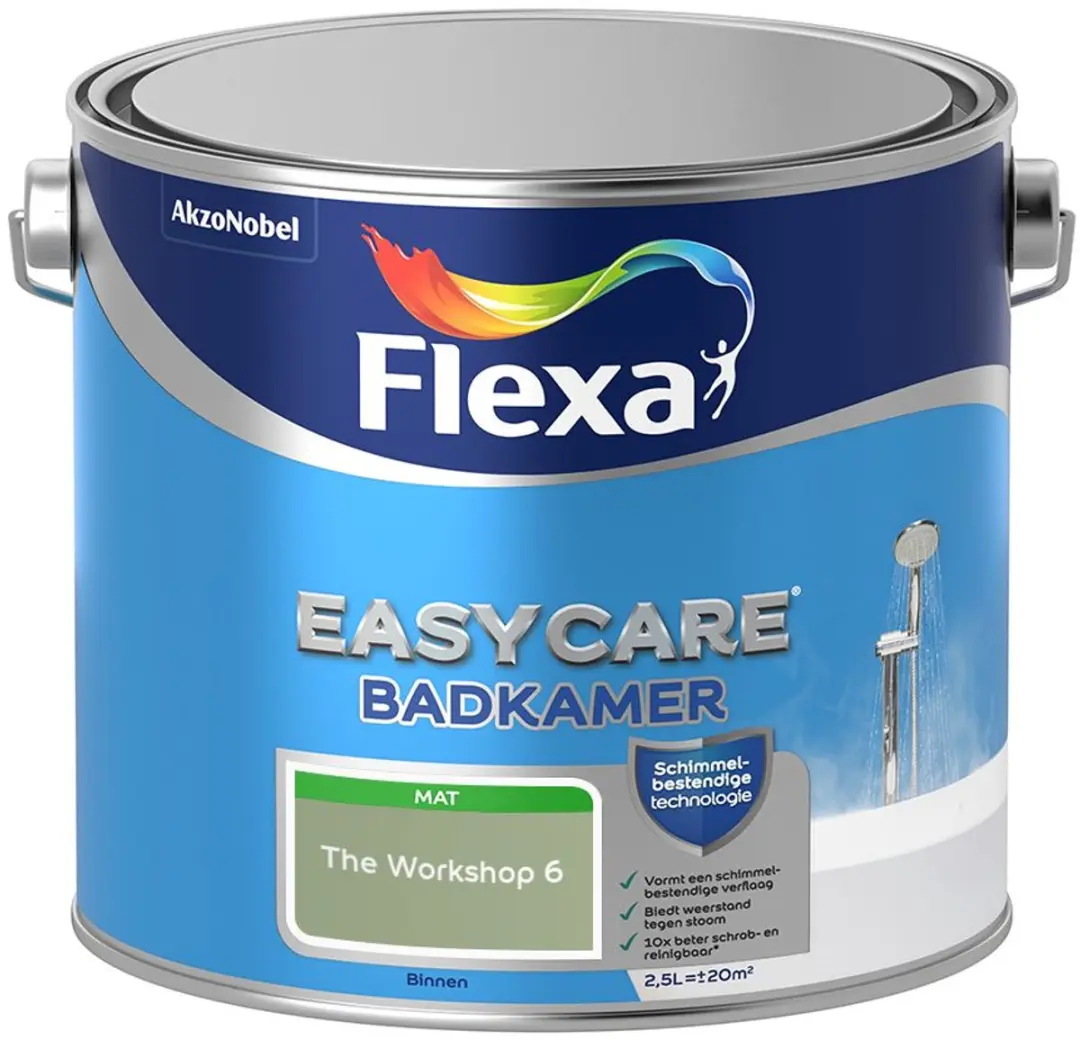 Flexa Easycare The Workshop 6 Mengverf 2,5L