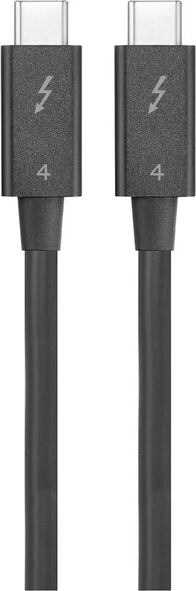 Renkforce RF-5235980 Thunderbolt-kabel 4 - 0,8m - Zwart