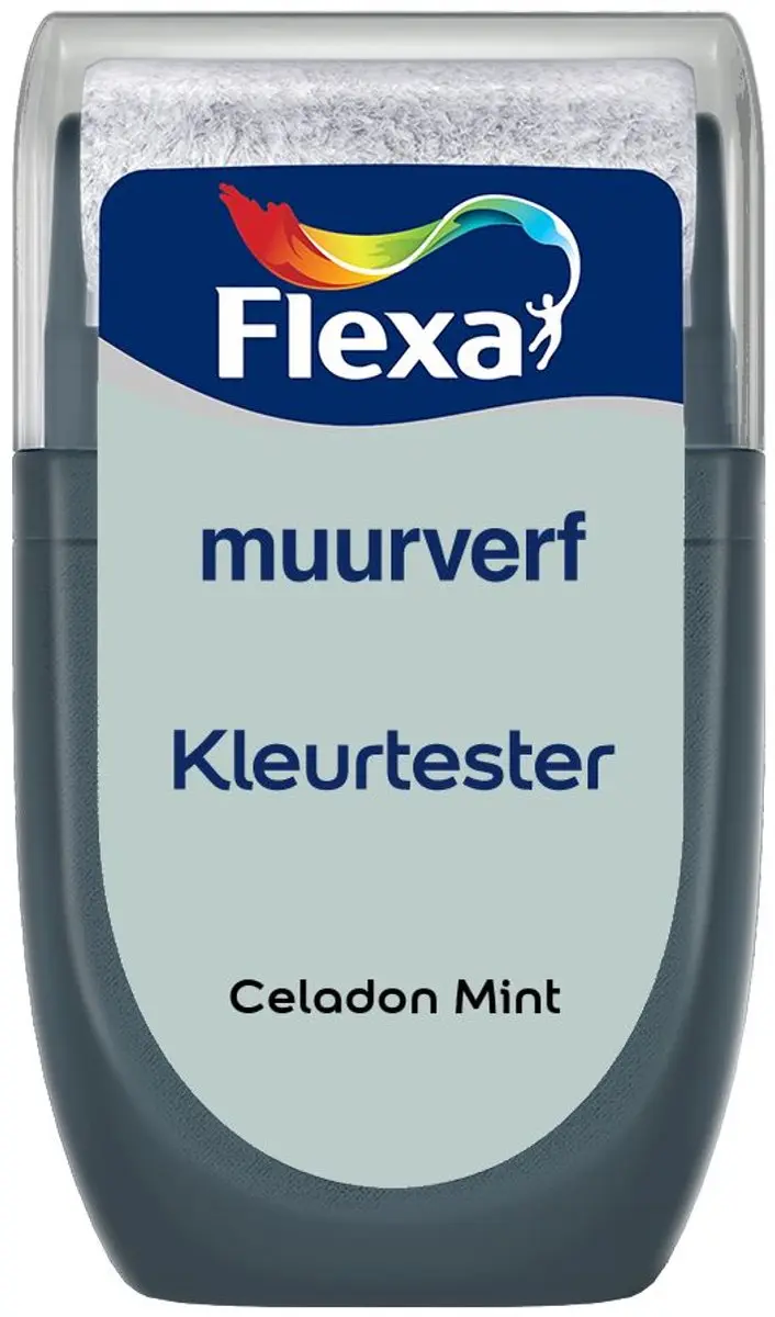 Flexa Kleurtester Muurverf Celadon Mint 30ml