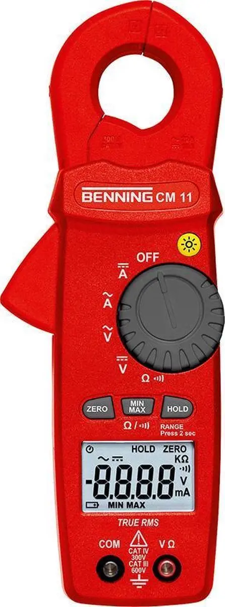 Benning Stroomtang Multimeter CM 11 0,1mA-20A AC/DC