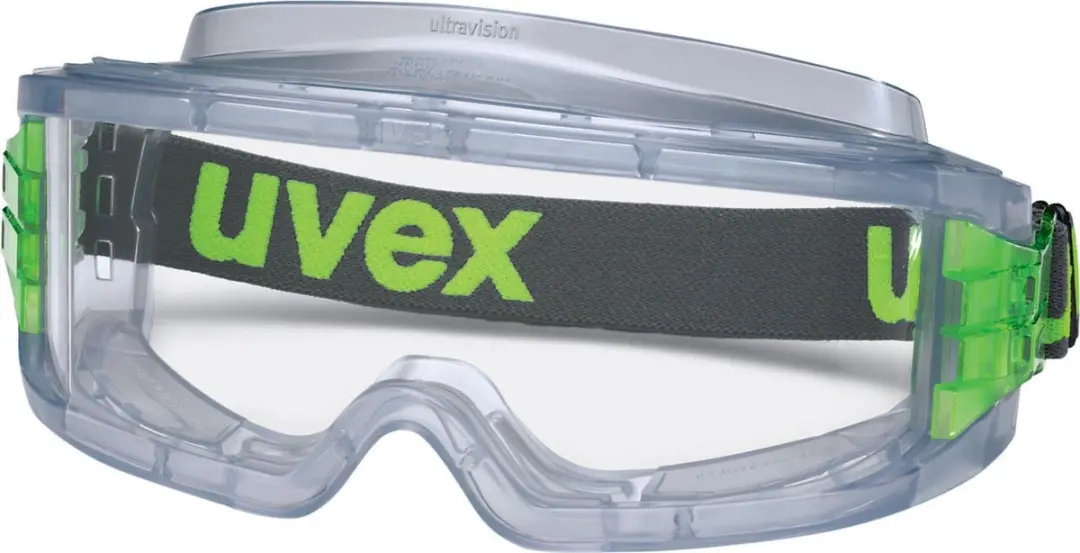 Uvex Ultravision 9301-714 Ruimzichtbril - Groen/Transparant