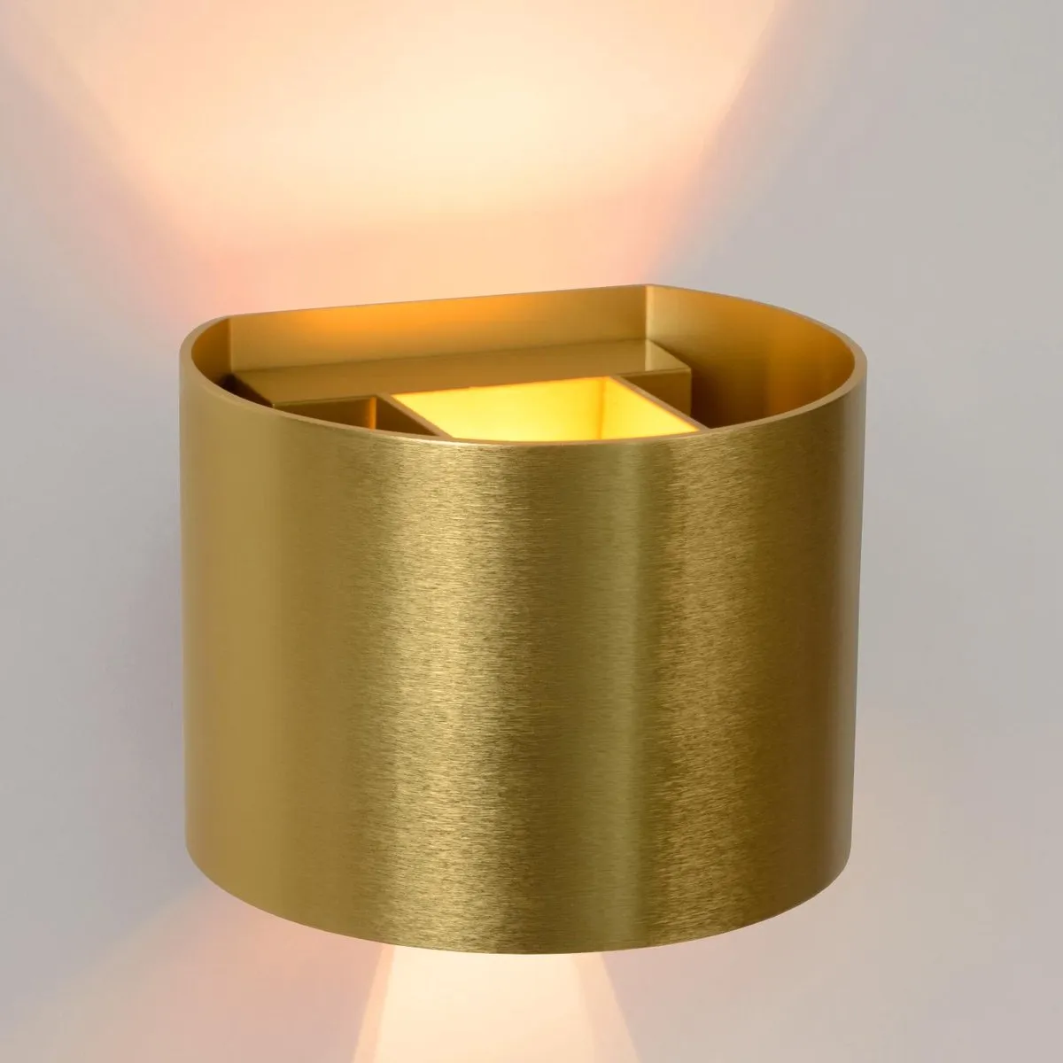 Lucide XIO Wandlamp LED G9 3,5W - Mat Goud/Messing