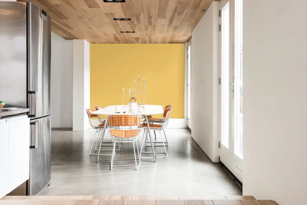 Flexa Strak Op De Muur Binnen Mat Mengverf 5L - Sunny Yellow