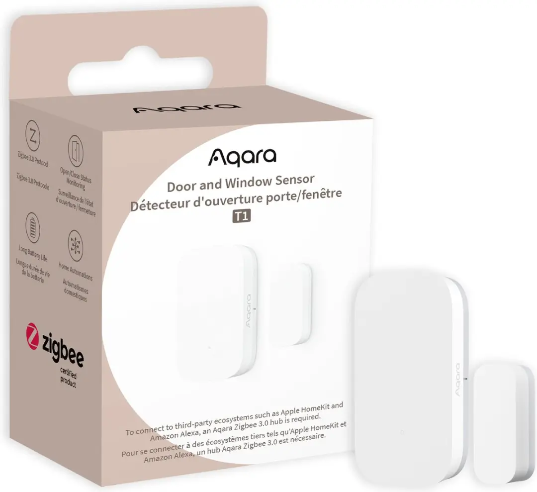 Aqara DW-S03D Deur- en Raamsensor - Zigbee - Wit