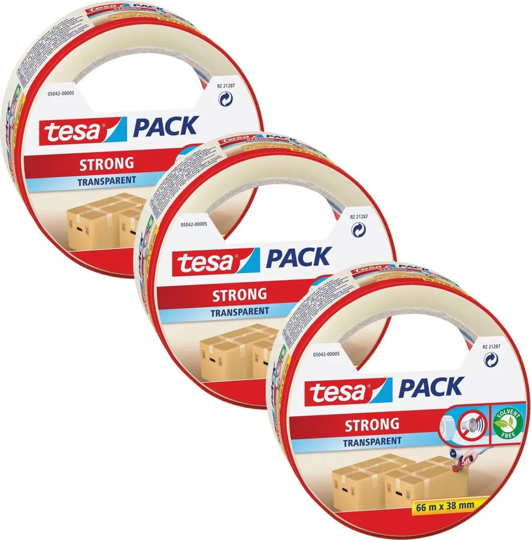 Tesa Verpakkingstape 66m x 50mm