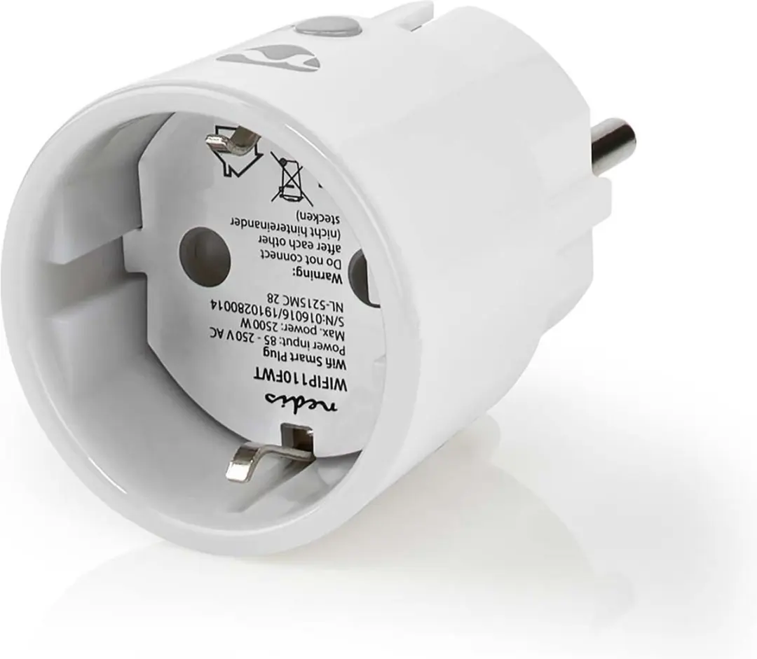 Nedis SmartLife Slimme Stekker 2500W - Wit