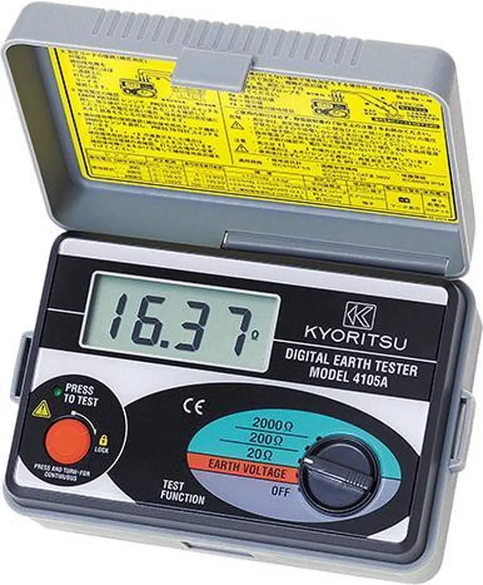 Kyoritsu 4105A Aardverspreidingsweerstandmeter