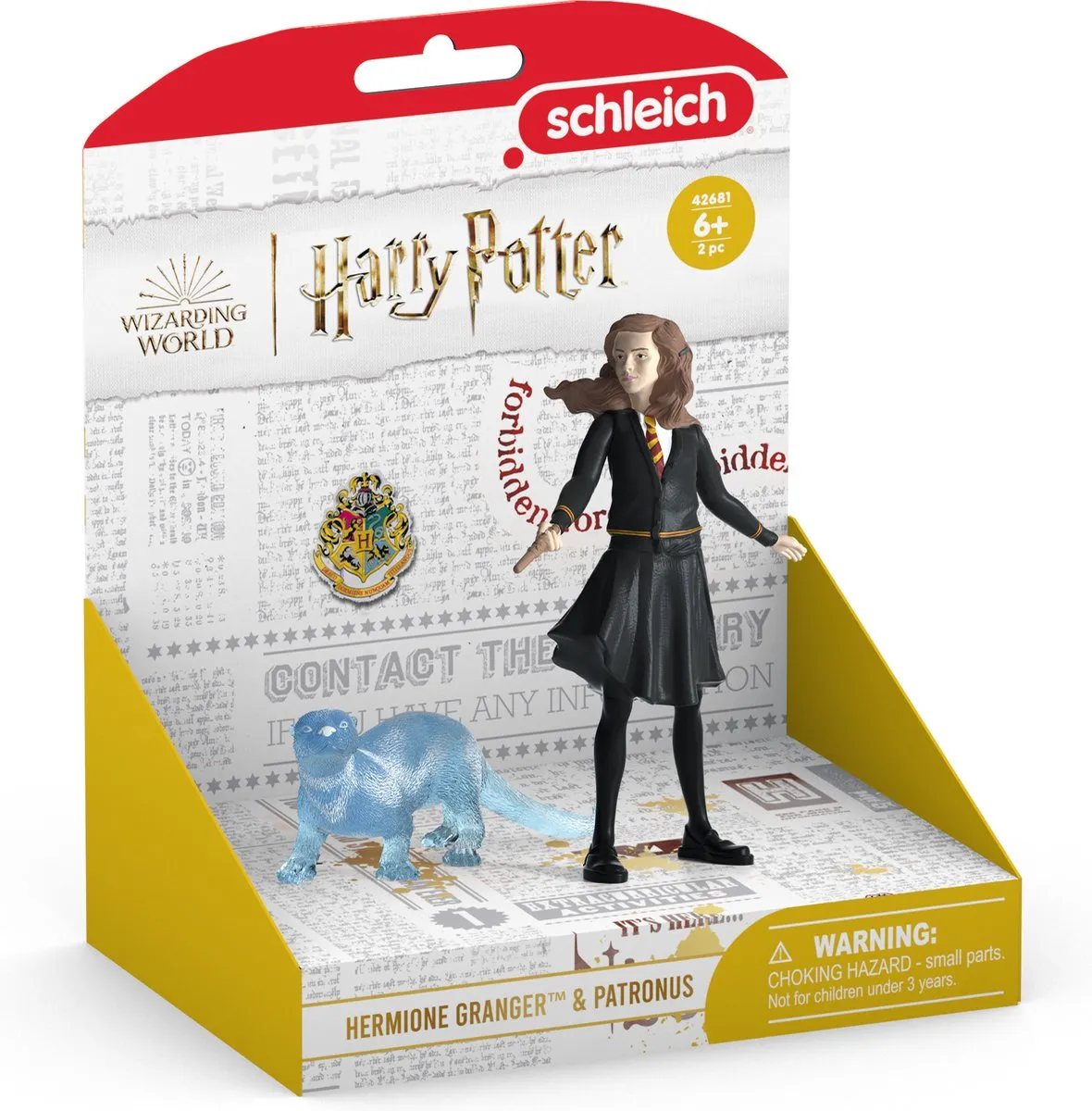 Schleich Hermelien Griffel & Patronus Harry Potter 42681 - Multikleur