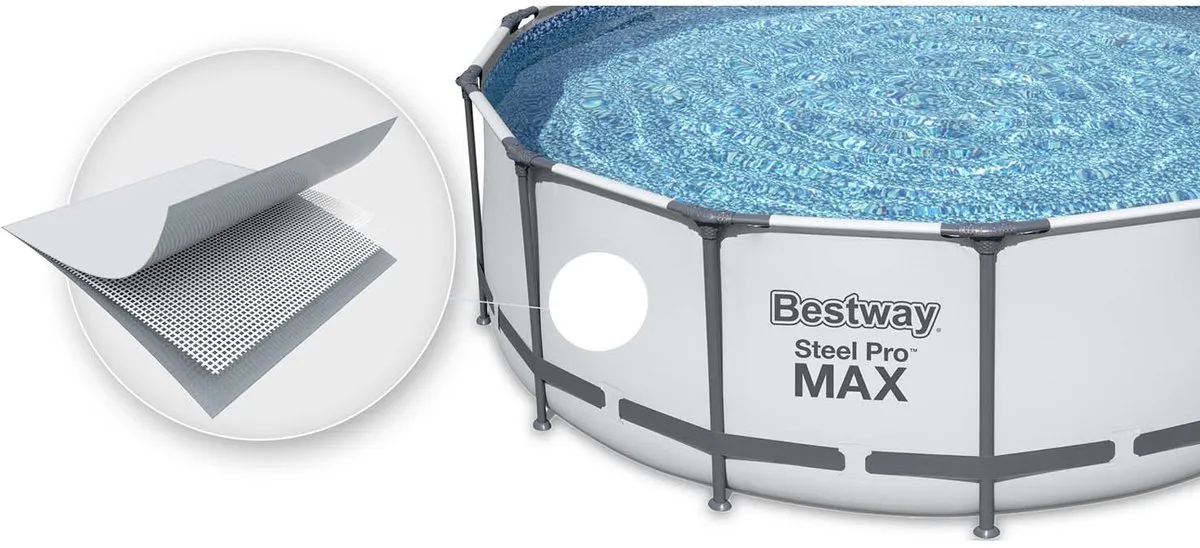 Bestway Steel Pro Max Zwembad 305x76cm - 4678L - Wit