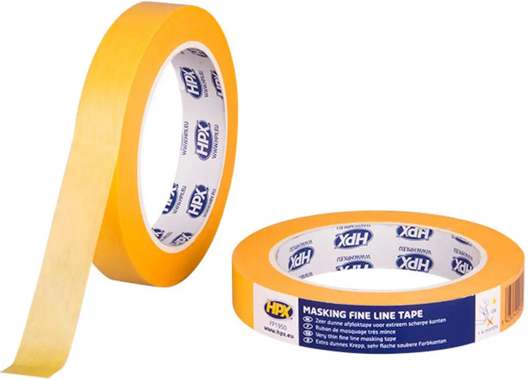 HPX Masking 4400 Fine Line - Oranje 25mm x 25m