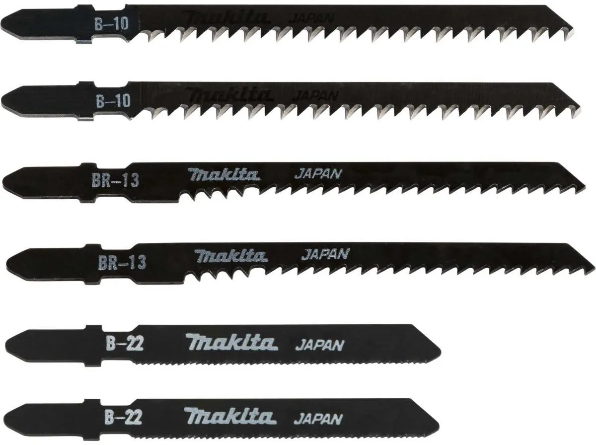 Makita 4351 FCTJB Pendeldecoupeerzaag 720W - 6 Zaagbladen
