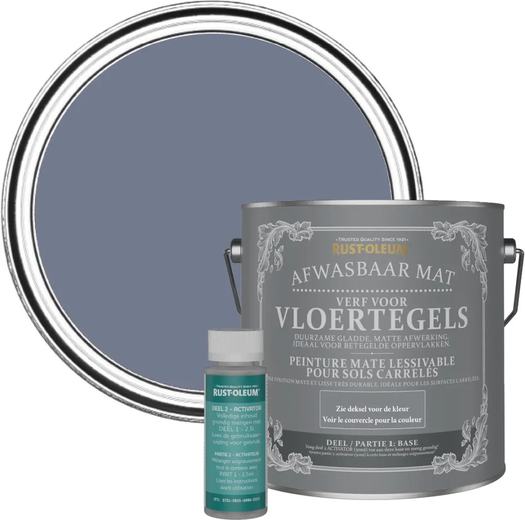 Rust-Oleum Vloertegelverf Mat 2,5L