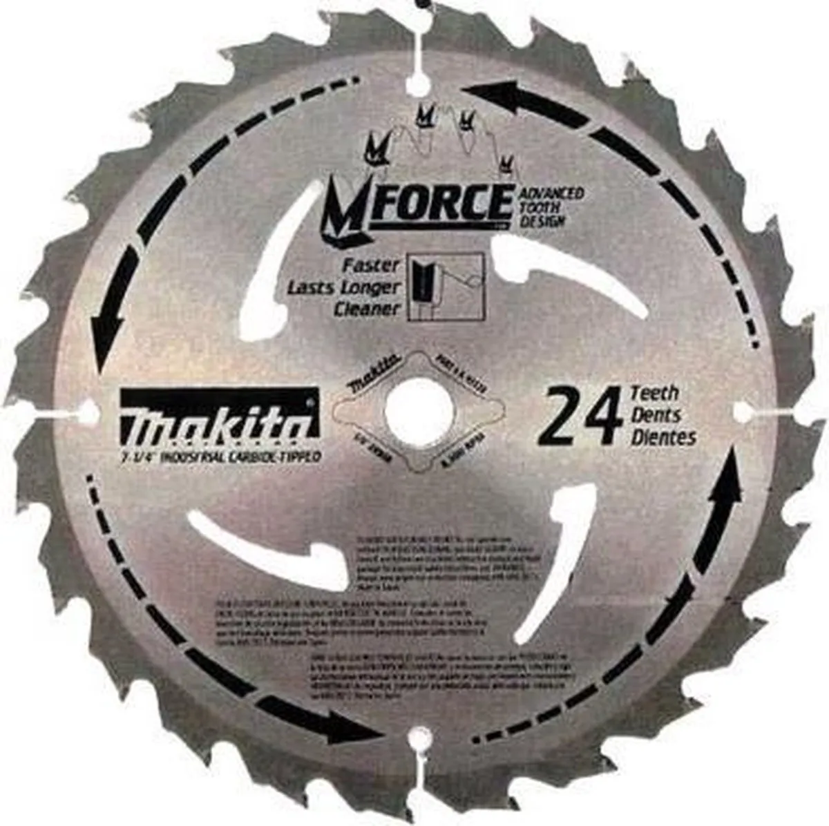 Makita M-Force HM Zaagblad Ø165mm 24T - Hout - afbeelding 6 van 6