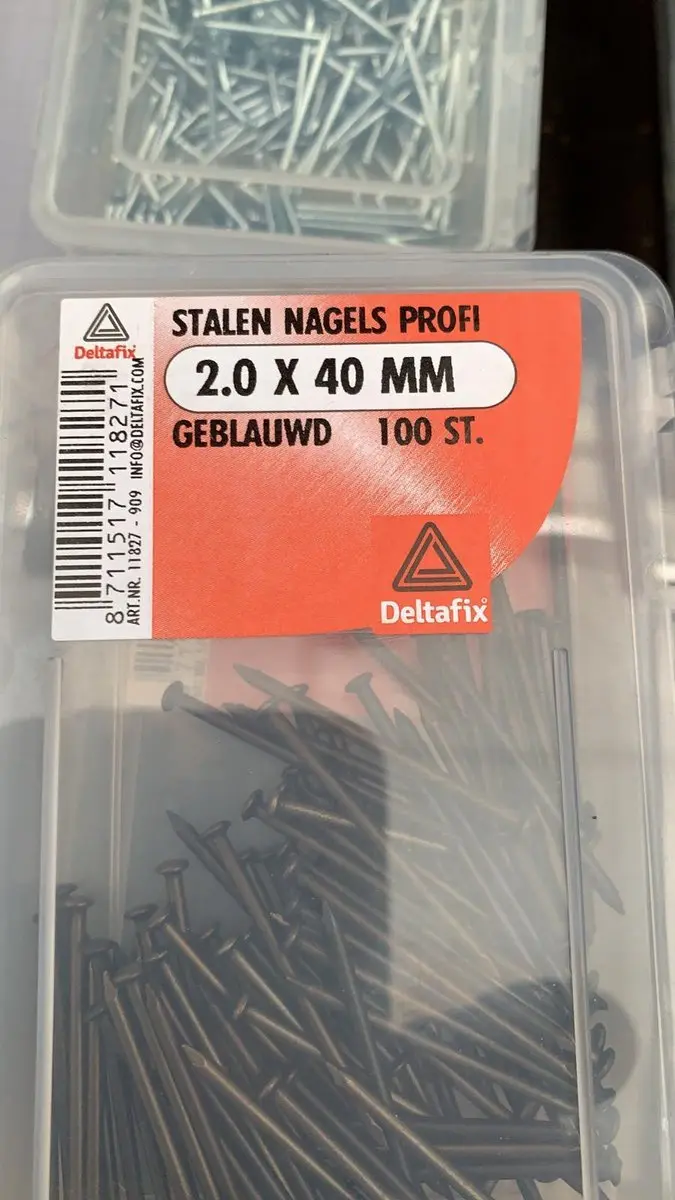 Deltafix Stalen Nagels 2,0x40mm - 100 Stuks