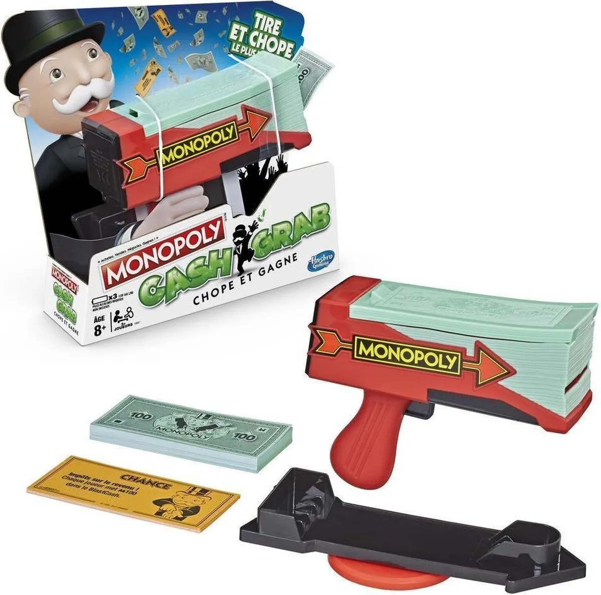 Hasbro Monopoly Geld Graaien E3037 - Spel - 2-6 Spelers