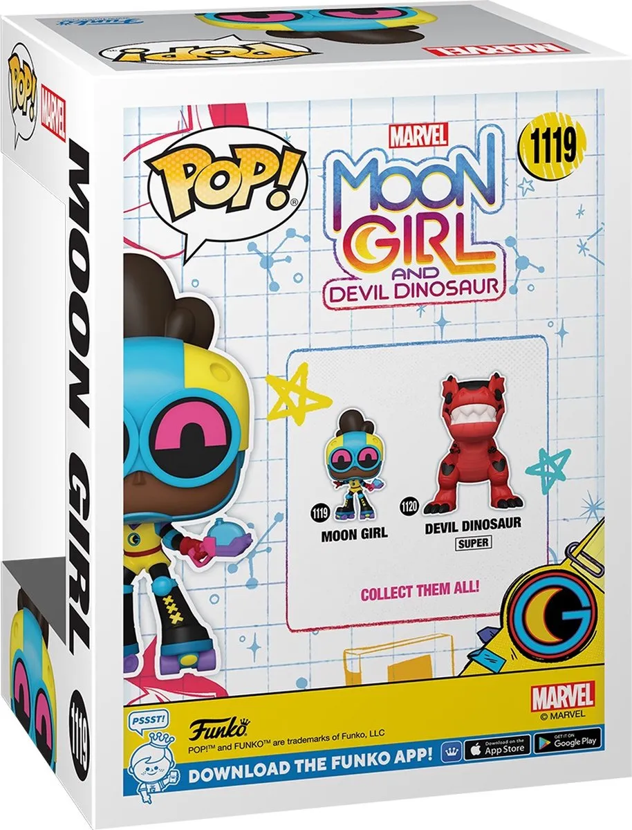 Funko Pop! Marvel Moon Girl & Devil Dino 65675 - Veelkleurig