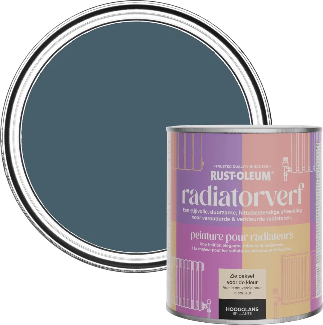 Rust-Oleum Blauwdruk Radiatorverf 750ml