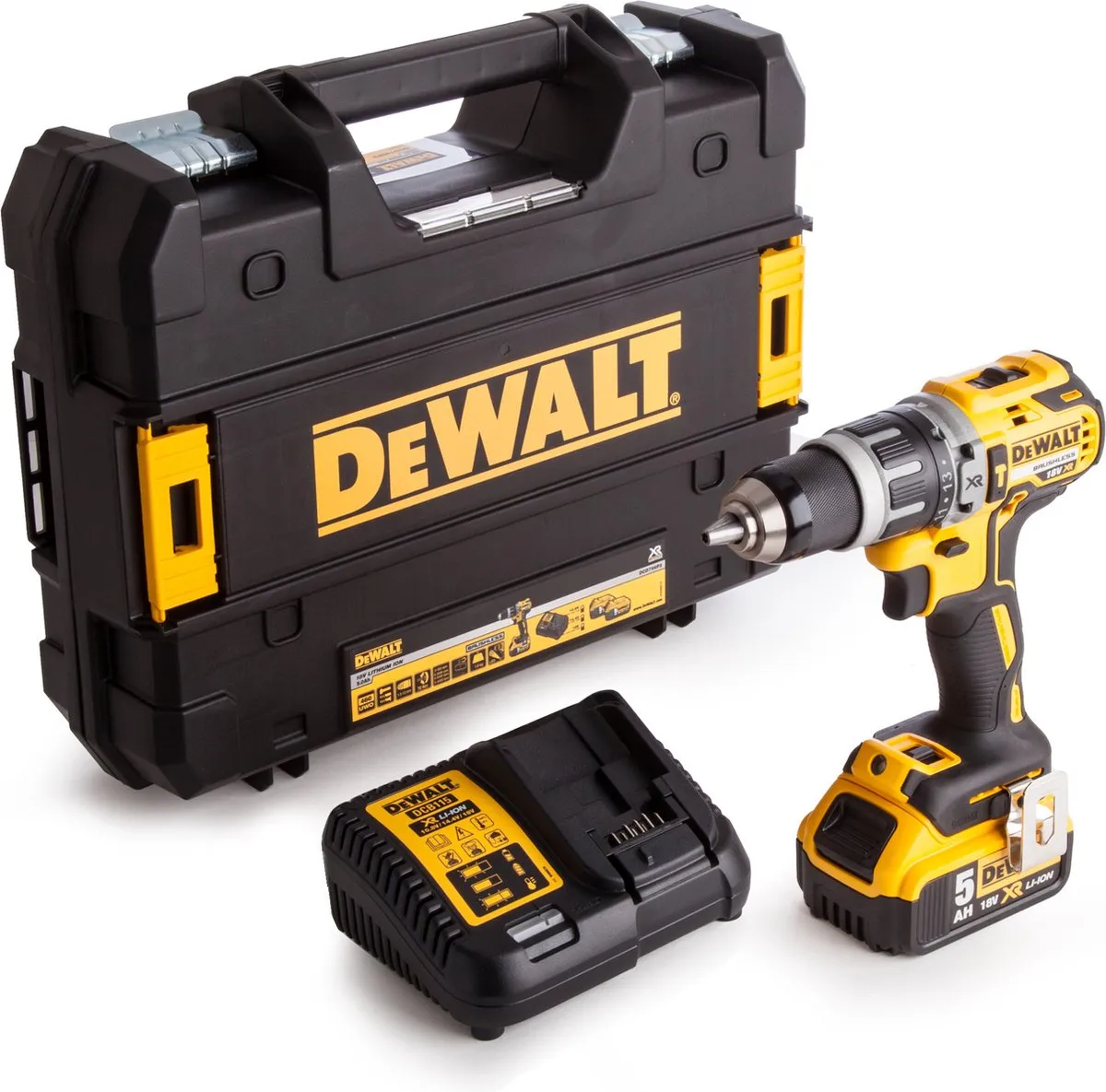 DeWalt DCD796P1 Klopboormachine 18V - 5,0Ah - 2 snelheden