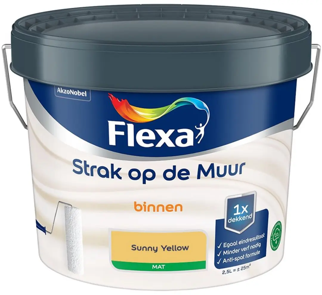 Flexa Strak Op De Muur Binnenmat