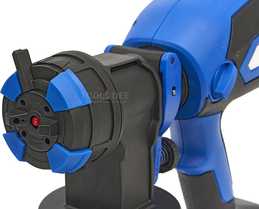 HBM 18V 4.0Ah Elektrische Verfspuit - 1L - Blauw/Zwart