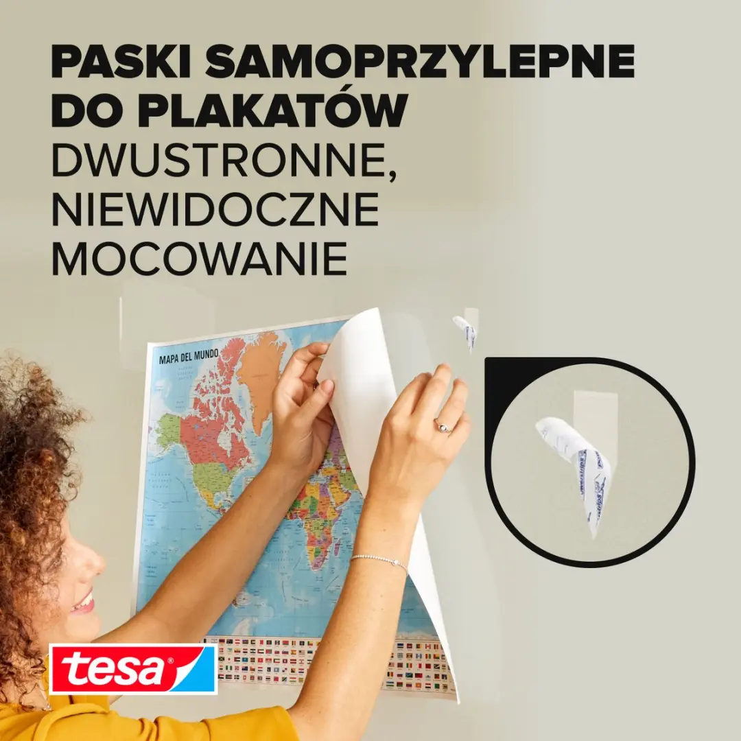 Tesa Powerstrips Poster - 20 Stuks Wit