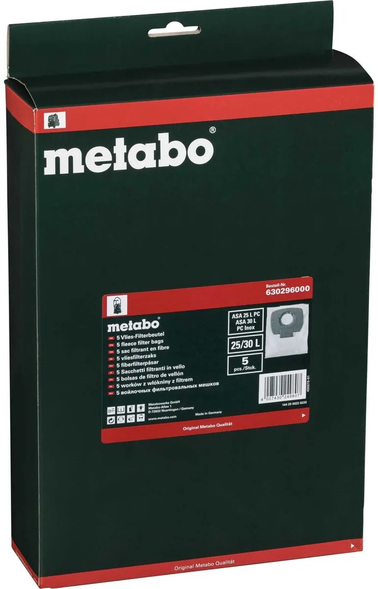 Metabo 630296000 Set Borstels - 5 Stuks