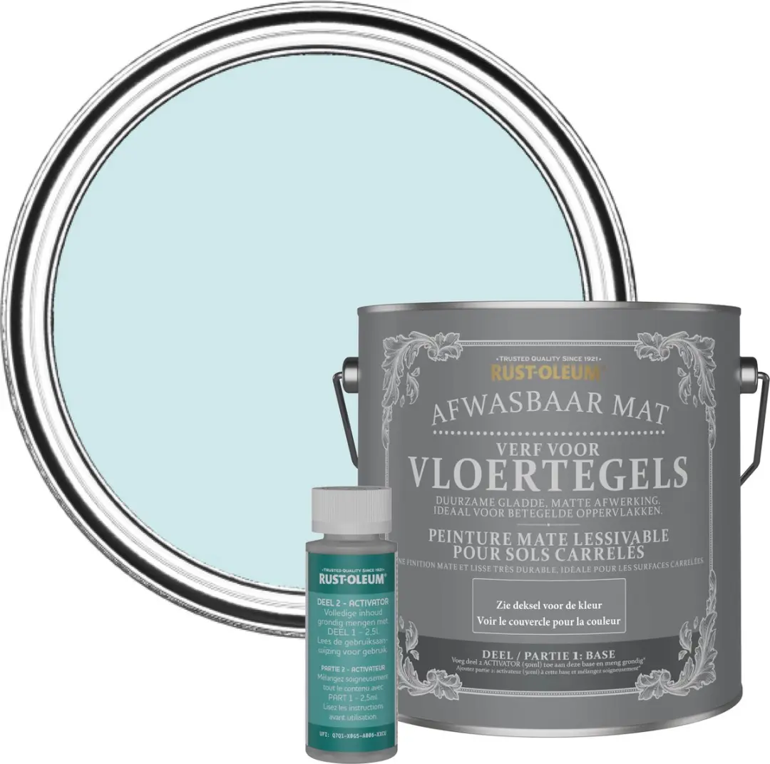 Rust-Oleum Blauwe Vloertegelverf 2,5L