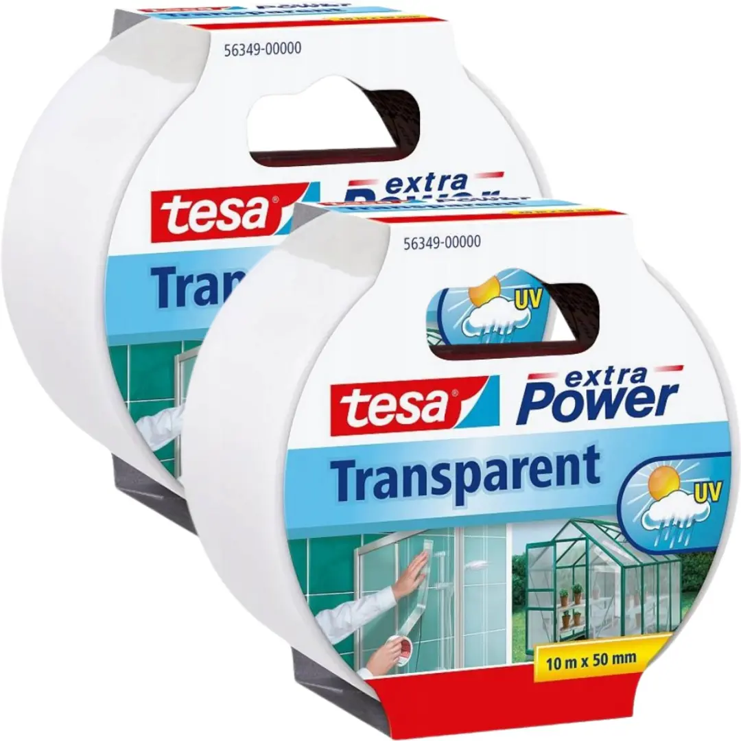 Tesa Extra Power Transparante Reparatietape 10mx50mm