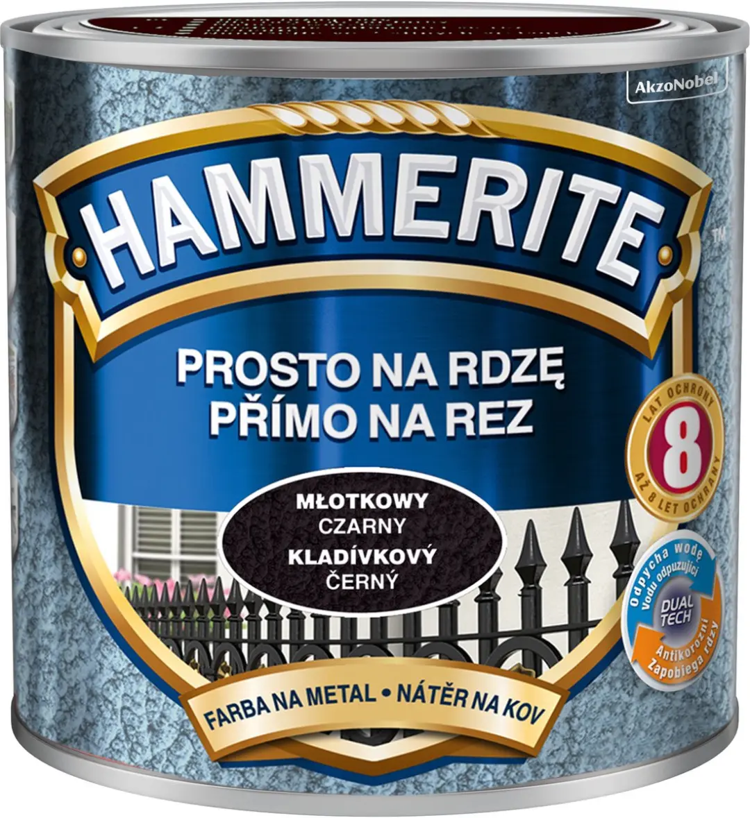 Hammerite Direct op Roest Hamer 0,25L