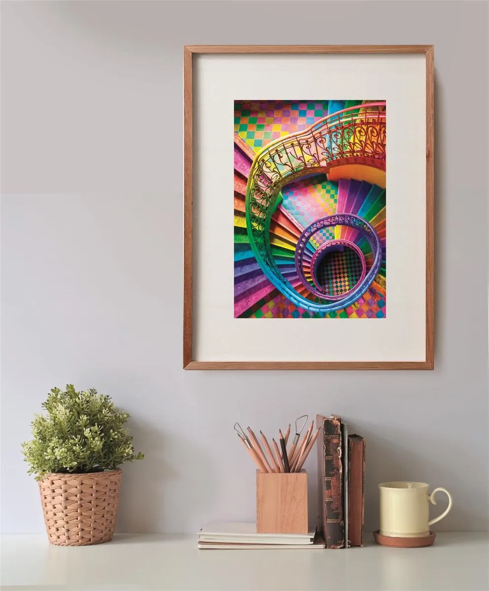 Clementoni Colorboom Trappen Puzzel 500 Stuks - Multikleur