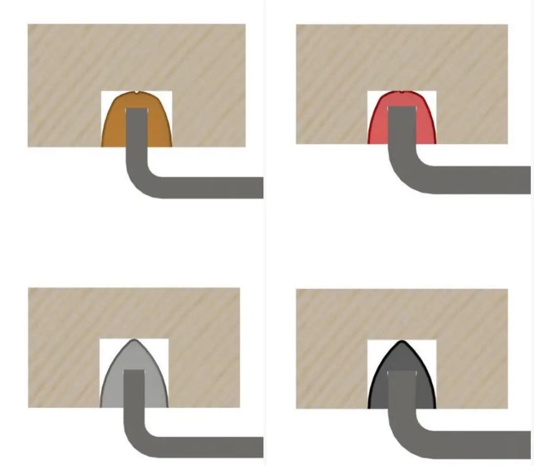 GB Elementrubber Kunststof 68mm Zwart - 10 Stuks