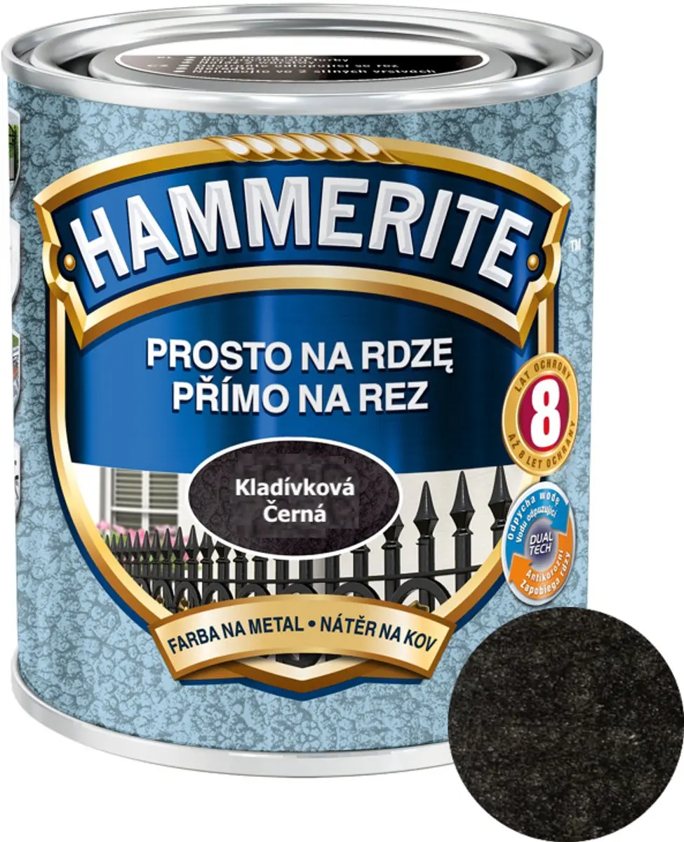 Hammerite Direct Op Roest Hamer 2,5L - Donkergroen