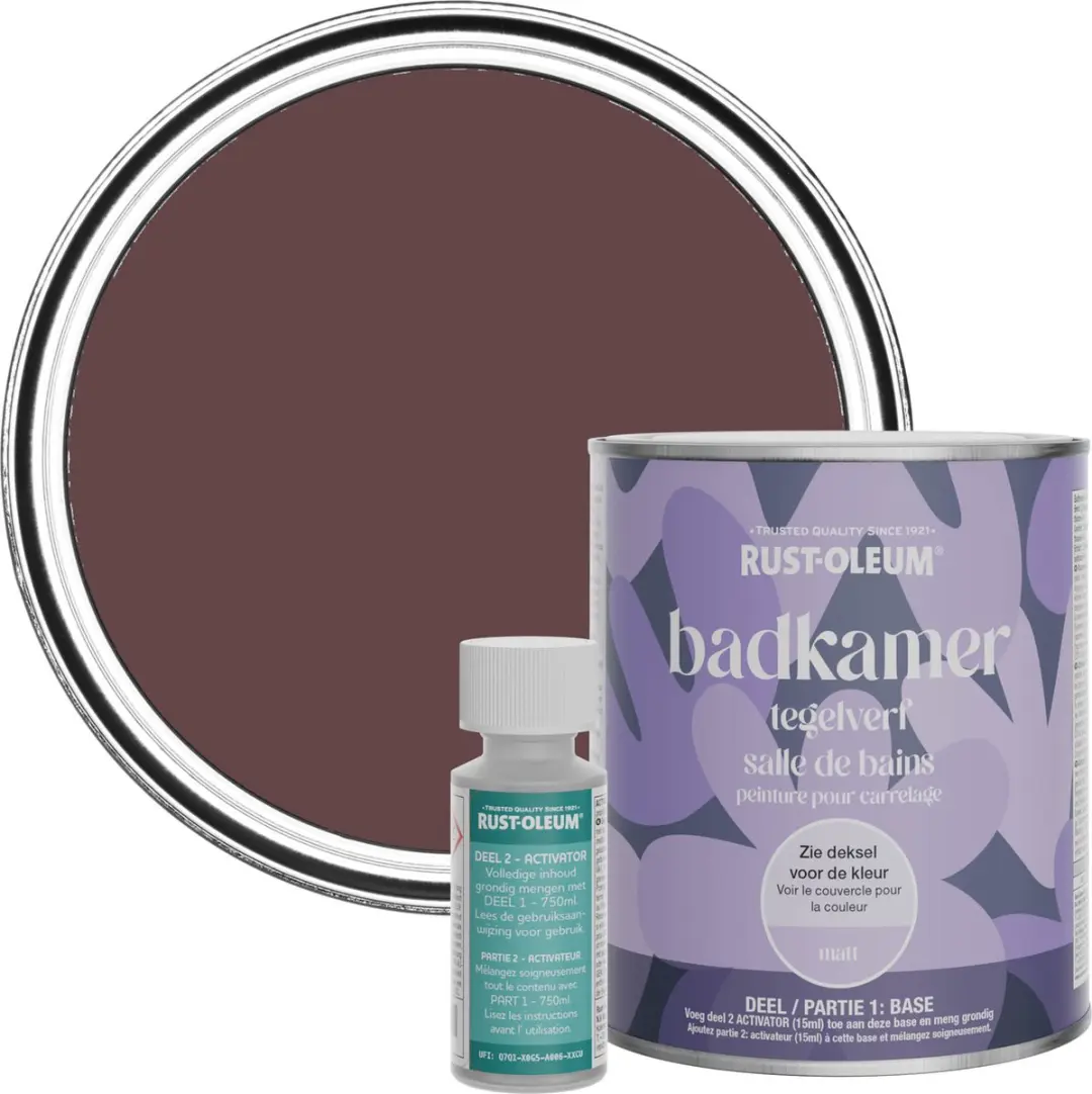 Rust-Oleum Mulberry Straat Badkamer Tegelverf Matt 750ml