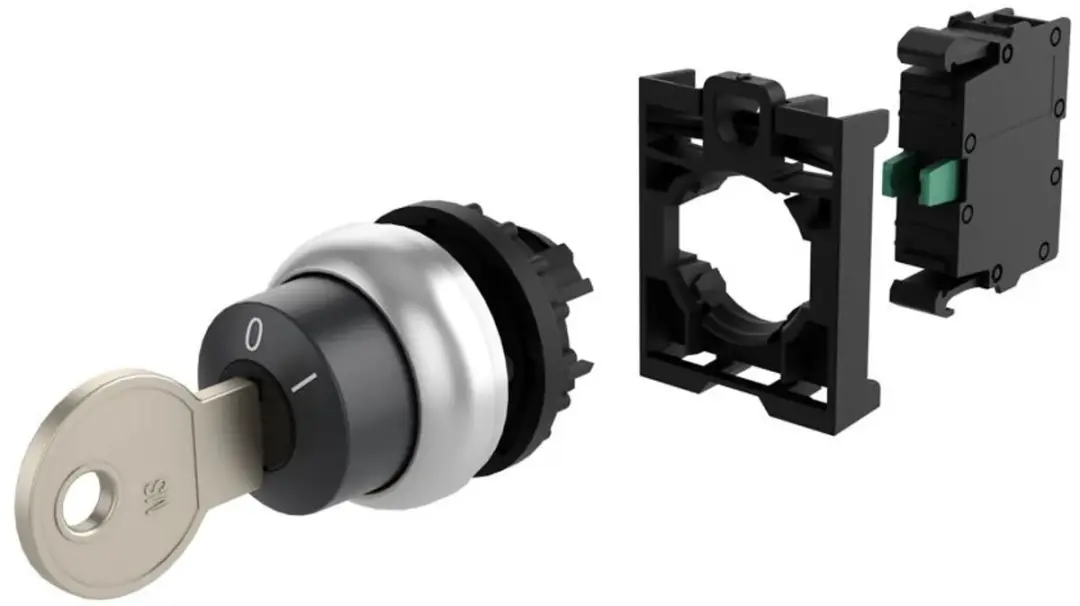 Eaton M22-WRS-K10-BVP Sleutelschakelaar - Zwart