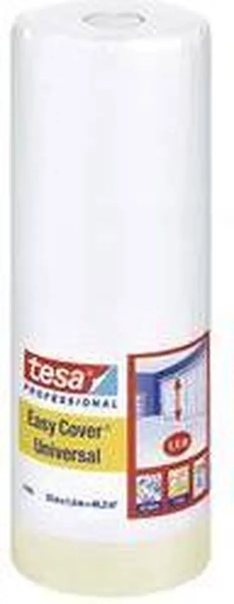Tesa Easy Cover Universal 4368 - 1 Rol 110cm Beige - afbeelding 6 van 6