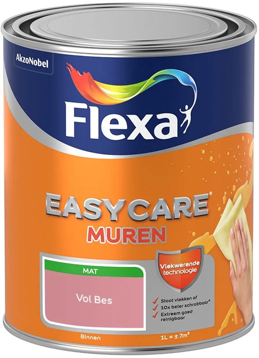 Flexa Easycare Muren Vol Bes Mengverf 1L