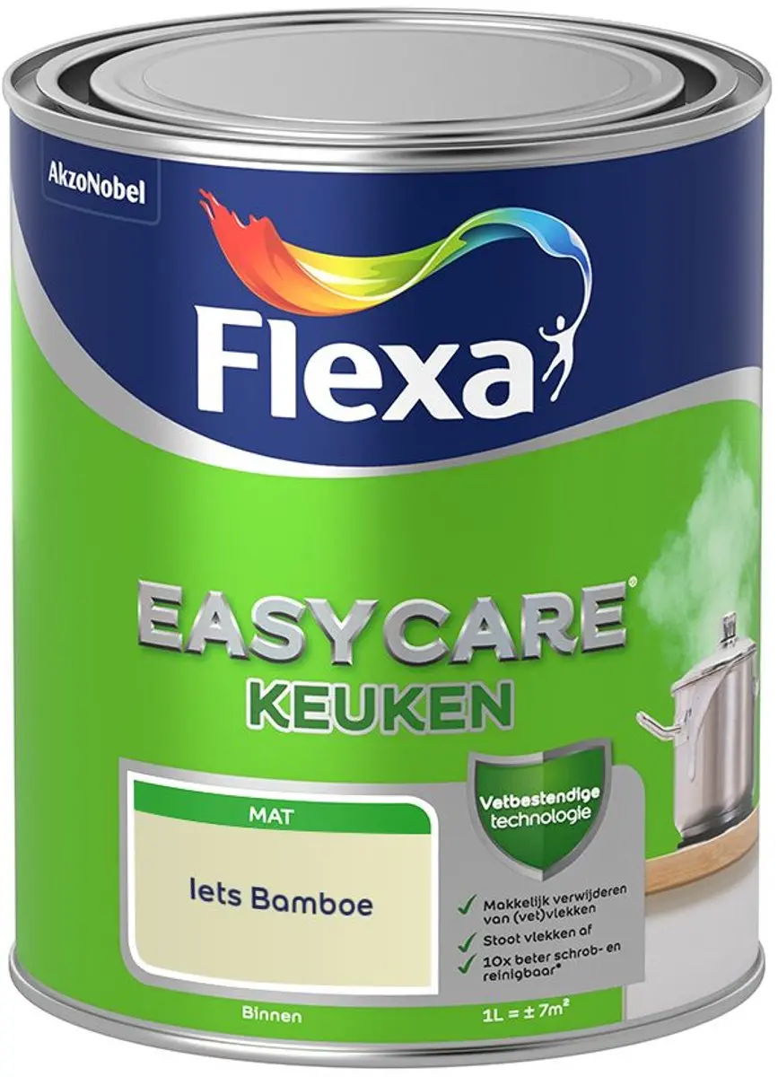 Flexa Easycare Keuken Mengverf Iets Bamboe 1L