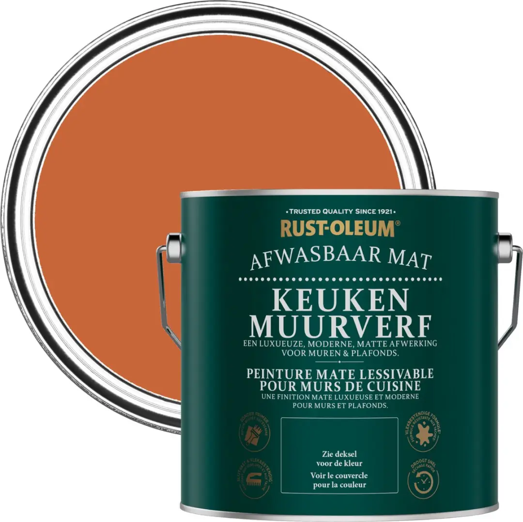Rust-Oleum Chai Thee Muurverf 2,5L